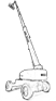 直臂式高空作业平台